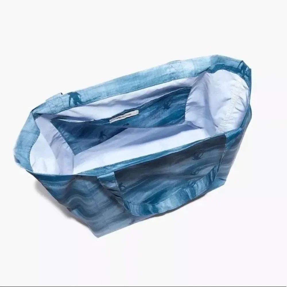Madewell Recycled Reusable Tote in Wave Rider